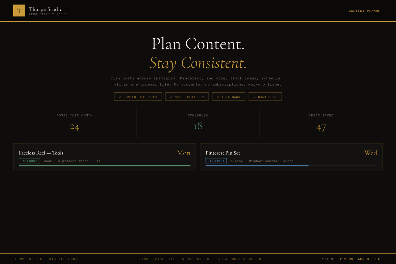Content Planner